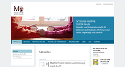 Desktop Screenshot of myelom.net